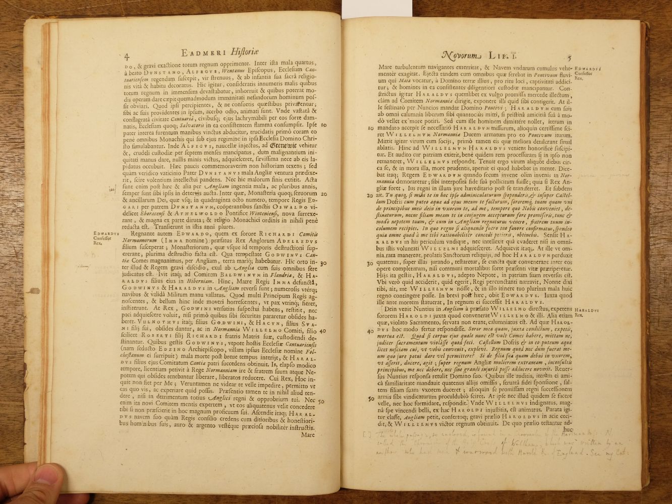 Eadmer of Canterbury. Historiae novorum, 1st edition, 1623 - Image 6 of 9