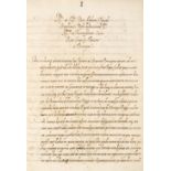 Italian Wars 1494-1549. Manuscript letter-book, probably late 16th/early 17th century