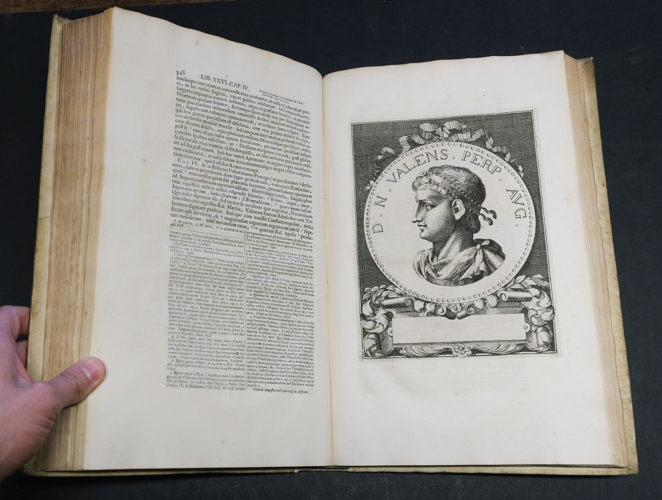 Marcellinus (Ammianus). Rerum gestarum qui de XXXI supersunt, Libri XVIII..., 1693 - Image 9 of 9
