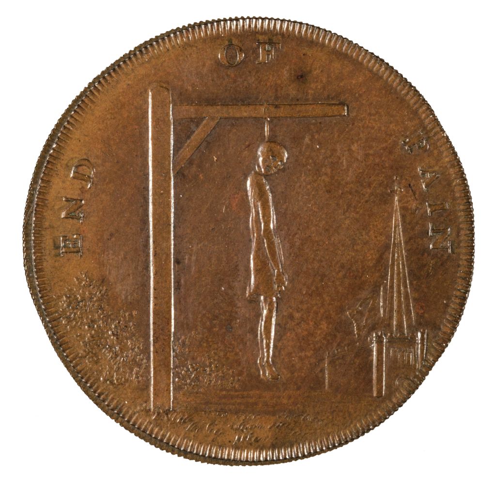 * Token, Middlesex. Thomas Spence's Series, Halfpenny, 1793