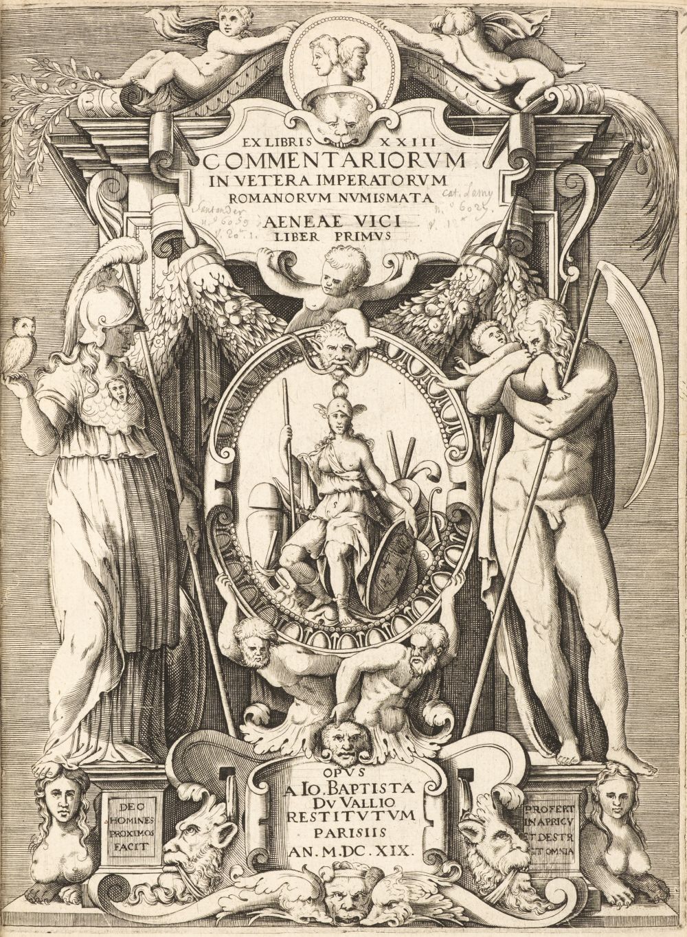 Vico (Enea). Ex Libris XXIII, 1619