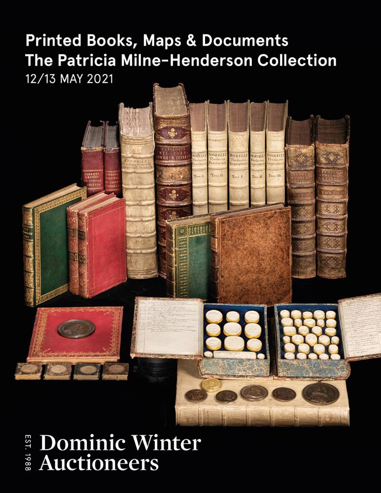 Printed Books, Maps & Documents, Numismatics: The Patricia Milne-Henderson Collection