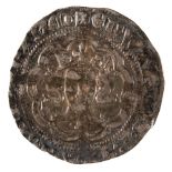 * Coin. Great Britain. Edward III, 1327-77, Halfgroat
