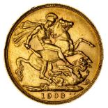 * Edward VII Sovereign, 1903