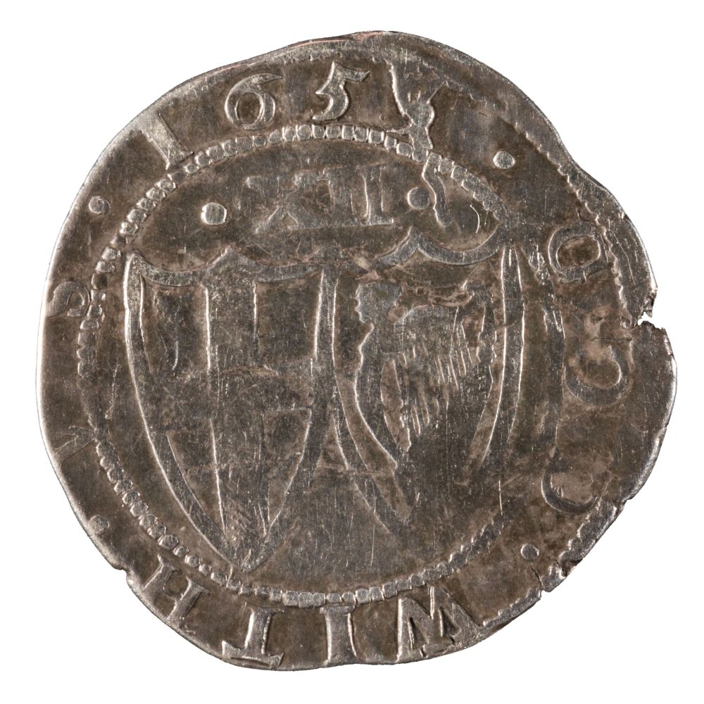 * Coin. Great Britain. Commonwealth Shilling, 1653 - Image 2 of 2