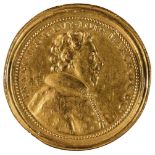 * Medal. Francois II of Lorraine and Christina of Salm, Gilt Bronze Medal