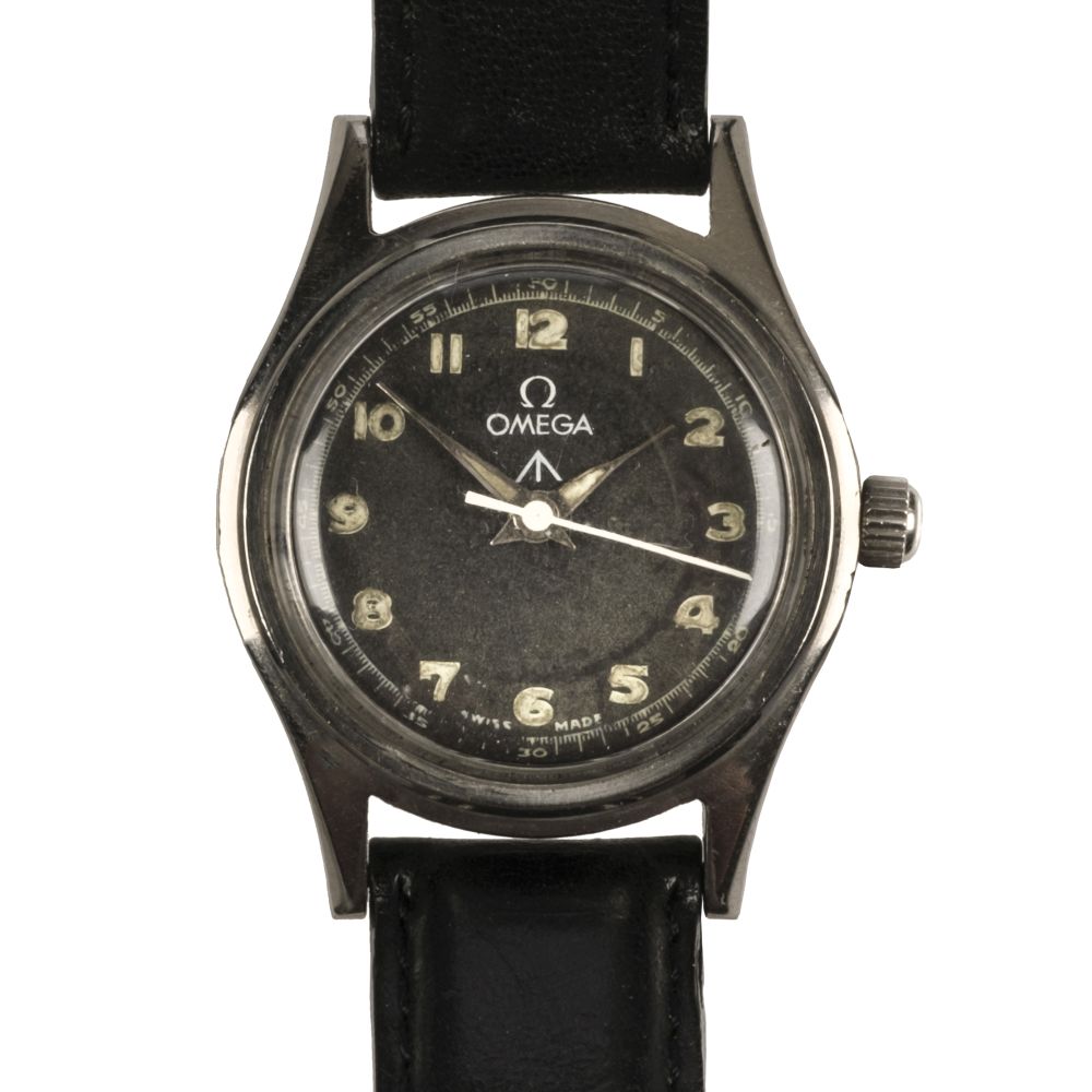 * Military Wristwatch. WWII Omega Wristwatch