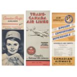* Civil Aviation. Canadian Timetables 1931-1965