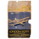 * Imperial Airways & KLM Posters circa 1930s