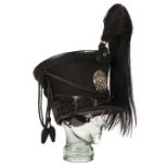 * Bell Top Shako. Trooper's Pattern 1822 Helmet of the Yorkshire Hussars