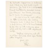 * Prince Philip (1921-2021). Autograph Letter Signed, 1956
