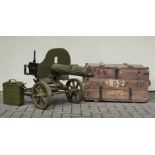 * Maxim 1910. A Russian Maxim 1910 light machine gun c.1945