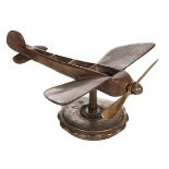 * Louis Bleriot, Car Mascot, early 20th century