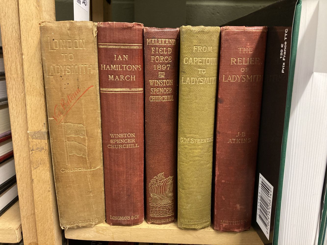 Churchill (Winston S.) London to Ladysmith via Pretoria, 1st edition, 1900 - Image 2 of 2