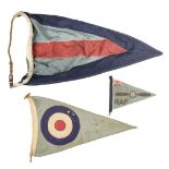 * RAF WWII Ranking Officers flagstaff pennant c1930/40