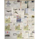 * A selection of commemorative covers individually signed by various fighter pilots