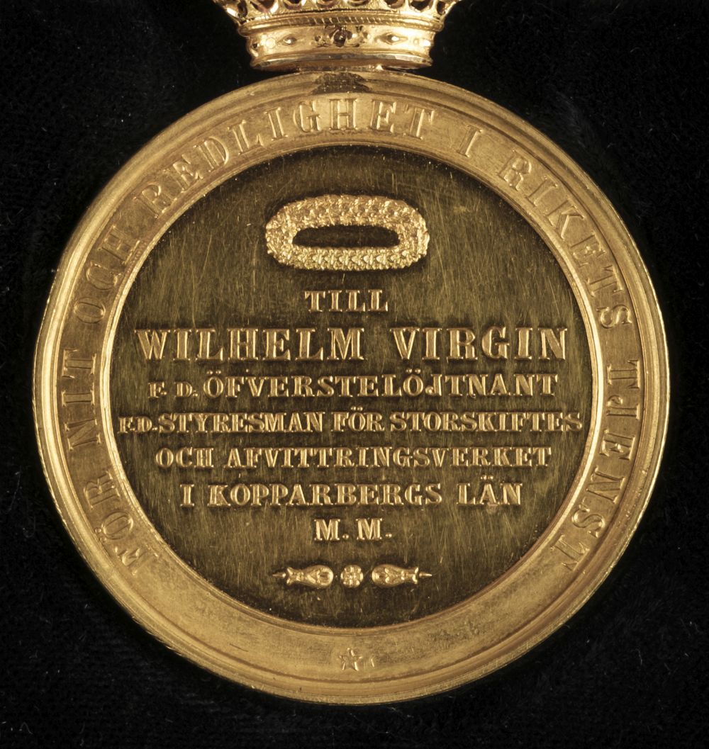 * Sweden. Oscar II Gold Medal - Image 2 of 2