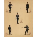 * Wymer (Reginald Augustus, 1849-1935), Uniforms of the Rifle Brigade, 1881