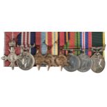 * WWII OBE MM Group of Medals