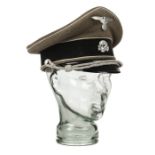 * Third Reich. WWII SS Officer's visor