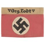 * Third Reich. Org Todt Armband