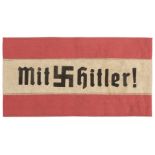 * Third Reich, Mit Hitler Political Armband