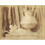 * Robert (Louis Rémy, 1811-1882). A group of four large salt prints of porcelain, circa 1855