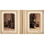 * Cartes de Visite. 17 Victorian albums, circa 1860s/1880s