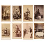 * Cartes de Visite. A group of 70 albumen print cartes de visite