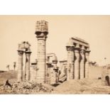 * Frith (Francis). A group of 7 mounted albumen prints of Egypt, 1857