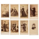 * Cartes de Visite. A group of approximately 700 mostly albumen print cartes de visite portraits