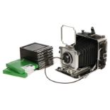 * MPP Micro-Technical Mk VIII 5x4 film camera with Schneider-Kreuznach 150mm f/4.5 lens