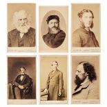 * Cartes de Visite. A group of approximately 160 cartes de visite portraits, mostly circa 1860s,
