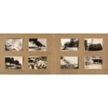 * China. An album of approximately 175 window-mounted gelatin silver print snapshots, circa 1937