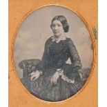 * Daguerreotypes. A group of 10 daguerreotypes of men and women, circa 1850s/1860s,