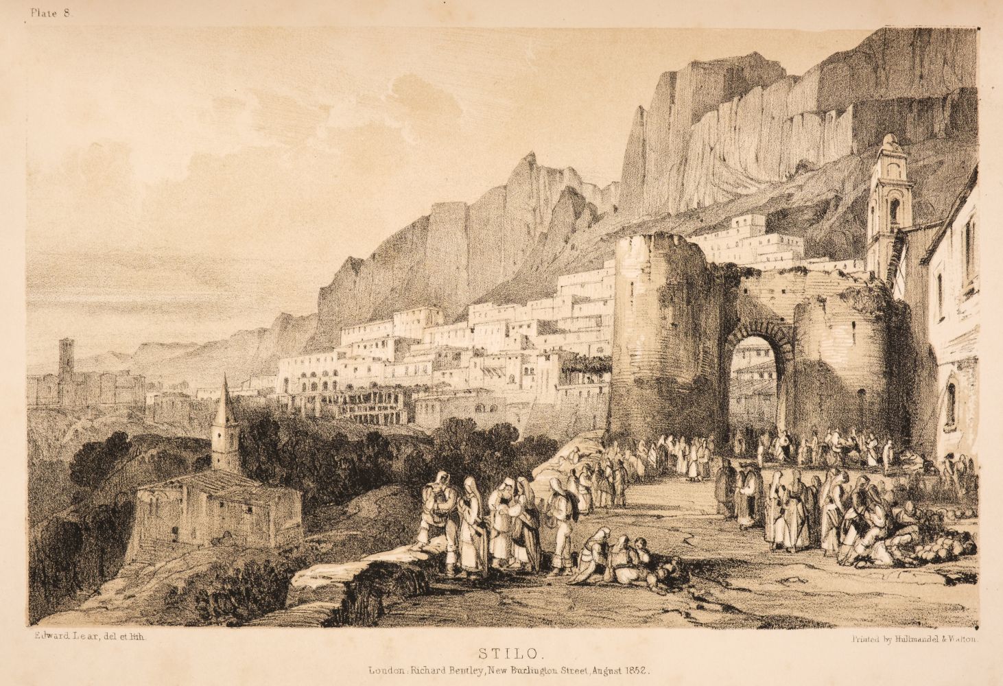 Lear (Edward). Journals of a Landscape Painter in Calabria, 1852