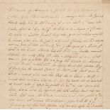 * West Indies. Manuscript application for funds and assistance... , mid 18th century