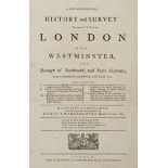 Chamberlain (Henry). A New and Compleat History of the Cities of London and Westminster, [1770]