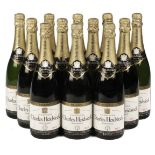 * Charles & Diana. Twelve 75cl bottles of Charles Heidsieck Brut NV Champagne Royal Wedding Cuvee