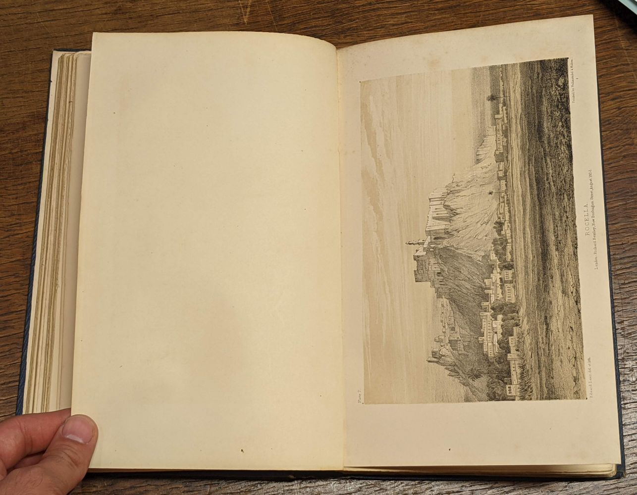 Lear (Edward). Journals of a Landscape Painter in Calabria, 1852 - Image 8 of 11