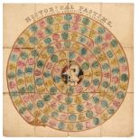 * Victorian Board Game. Historical Pastime, A New Game of the History of England... , c. 1840