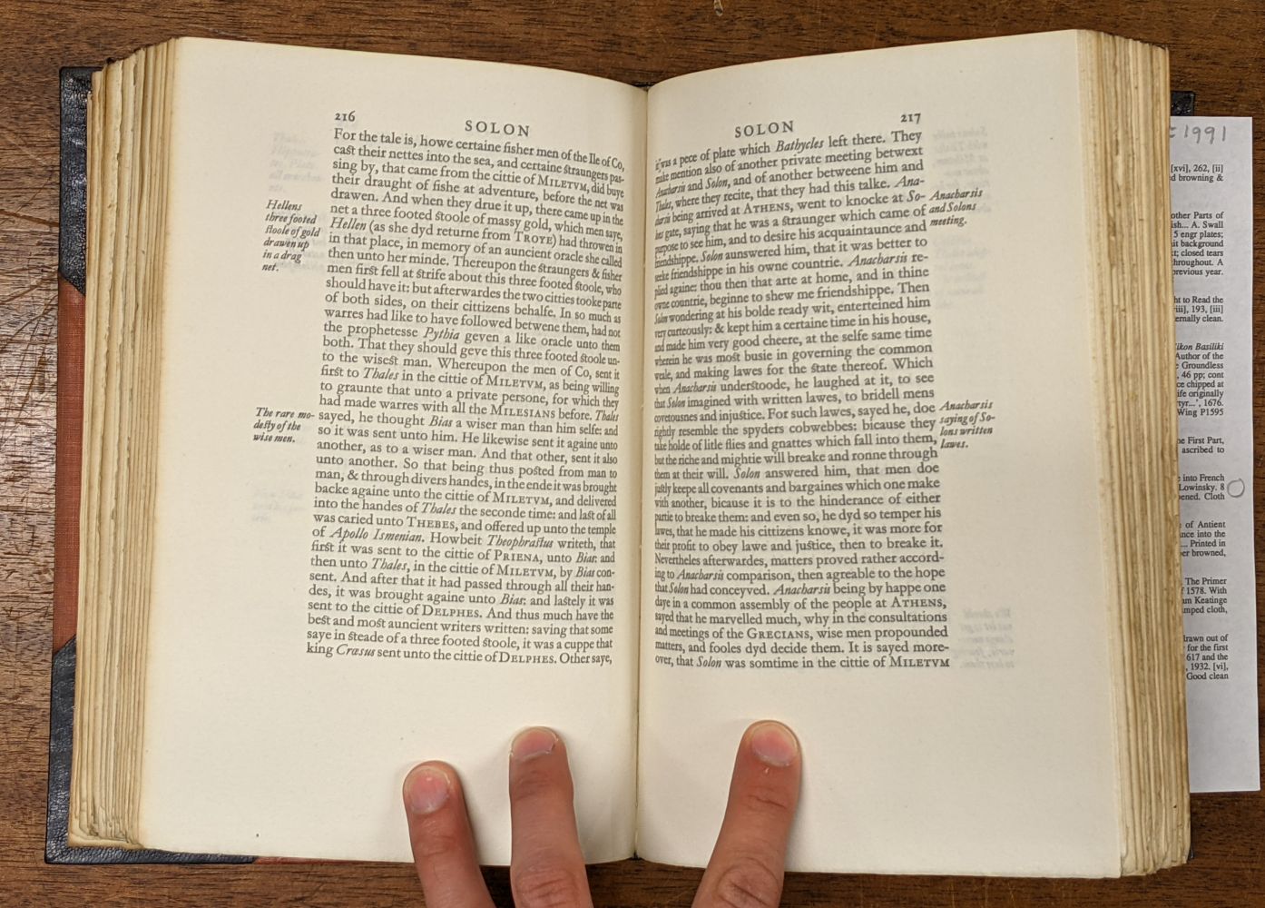 Shakespeare Head Press. Lives of the Noble Grecians and Romanes, 1928 - Image 13 of 13