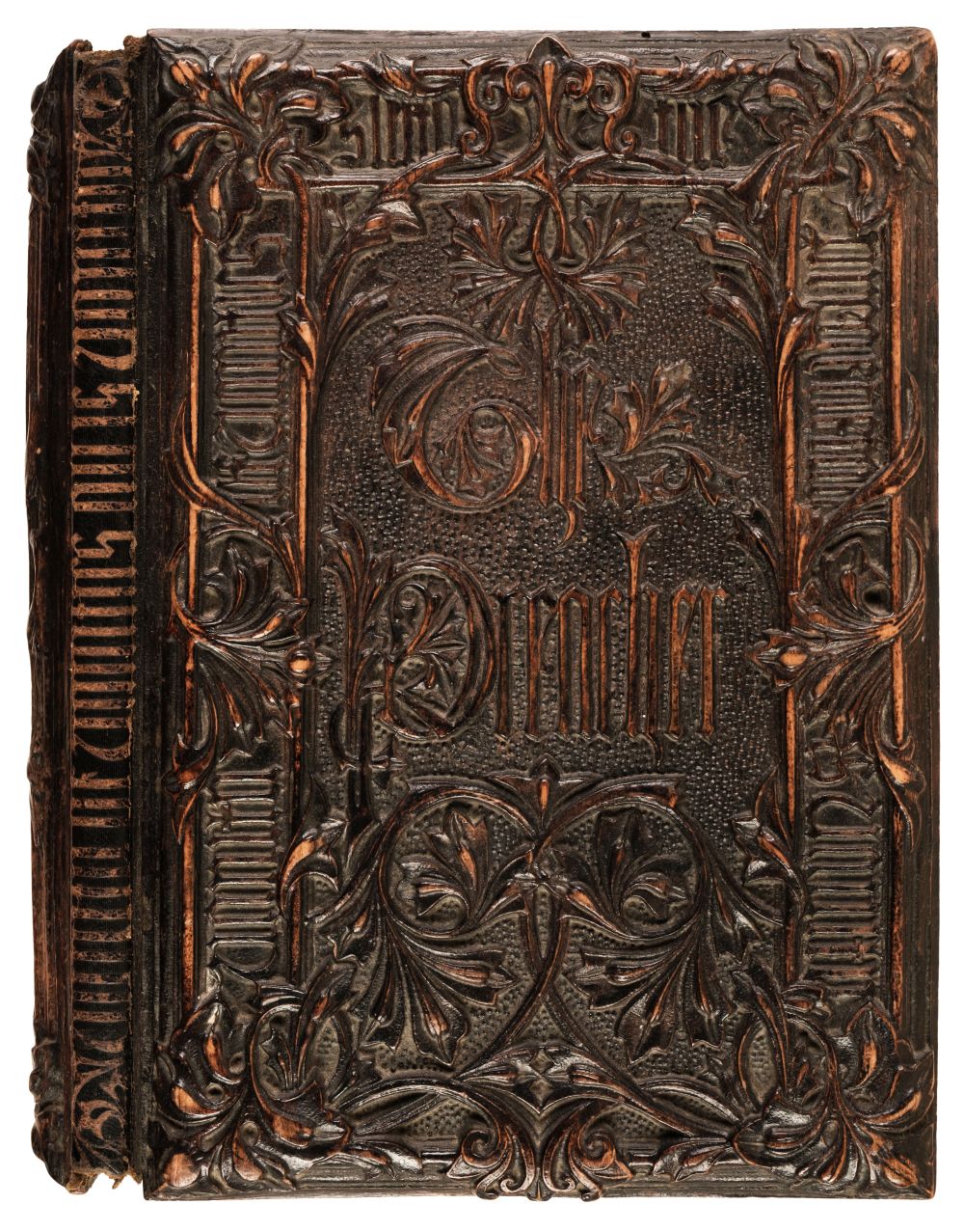 Jones (Owen). The Preacher, with wooden binding, Longman, 1849