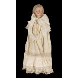 * Doll. A bisque head doll, Continental, circa 1910