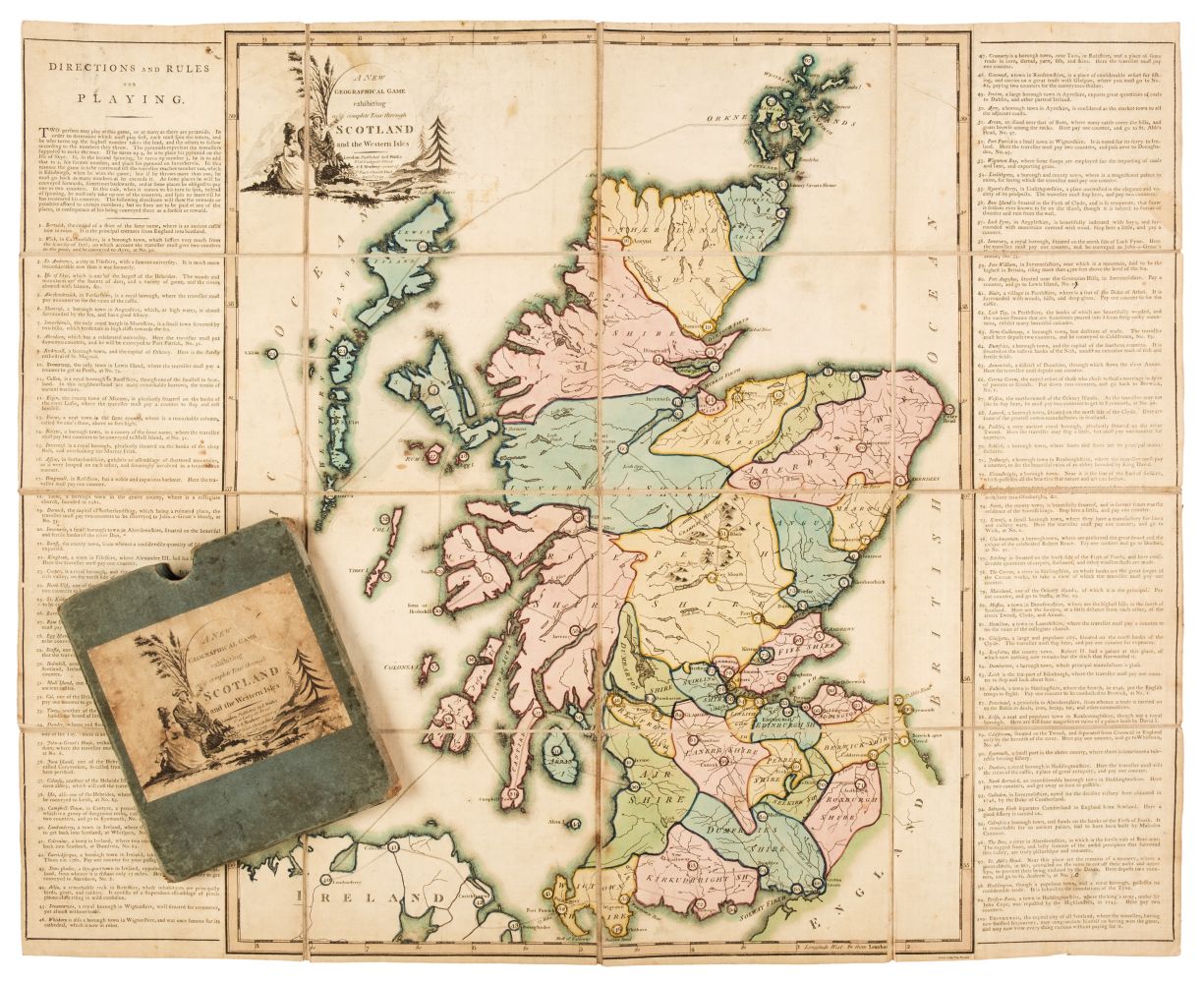 * Newbery (E). A New Geographical Guide exhibiting a Complete Tour through Scotland, 1st edition,