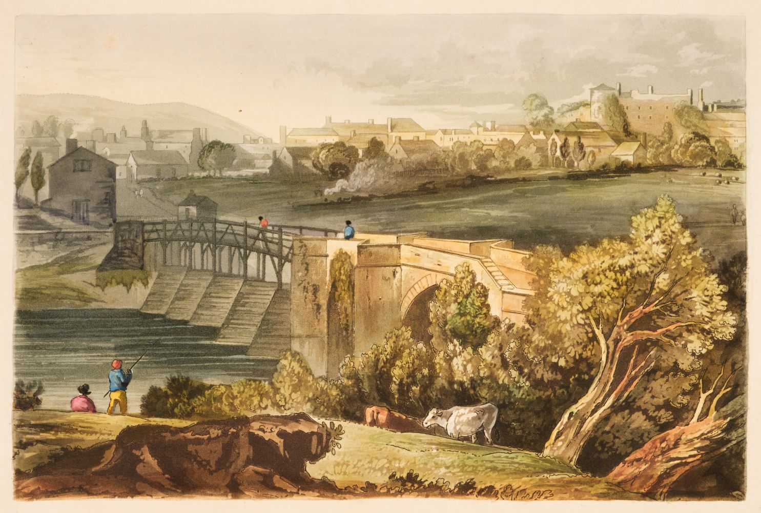 Fielding (Theodore Henry). A Picturesque Description of the River Wye, 1841