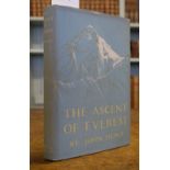 Hunt (John). The Ascent of Everest, 1st edition, 1953