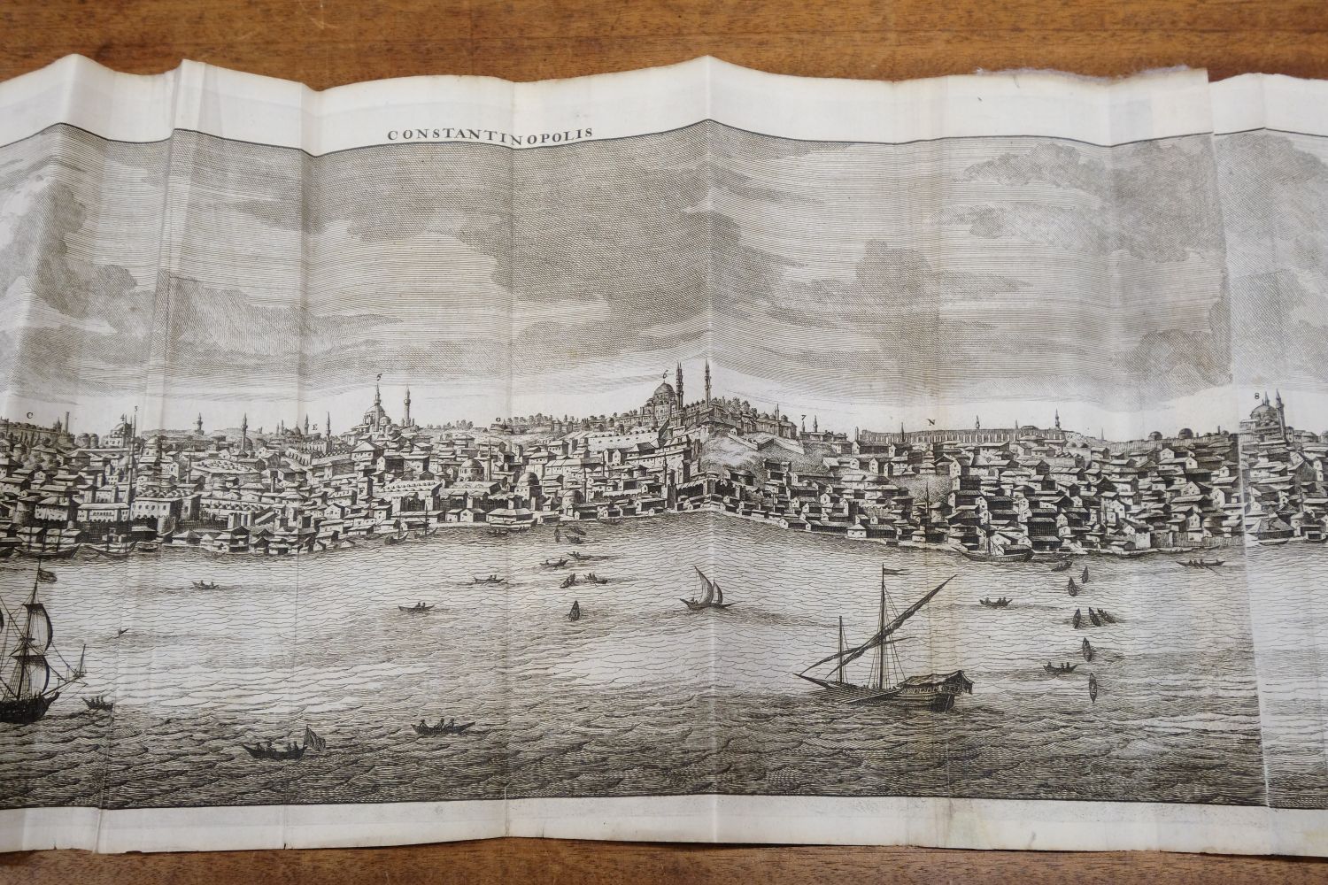 * Istanbul. De Bruyn (Cornelis), Constantinopolen/Galata/Pera, circa 1698, - Image 4 of 6