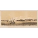 * Sydney. (Sabatier & De Thierry), Two views of Sydney, Paris 1840-64