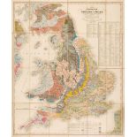 England & Wales. Smith (William), A New Geological Map of England & Wales..., circa 1845